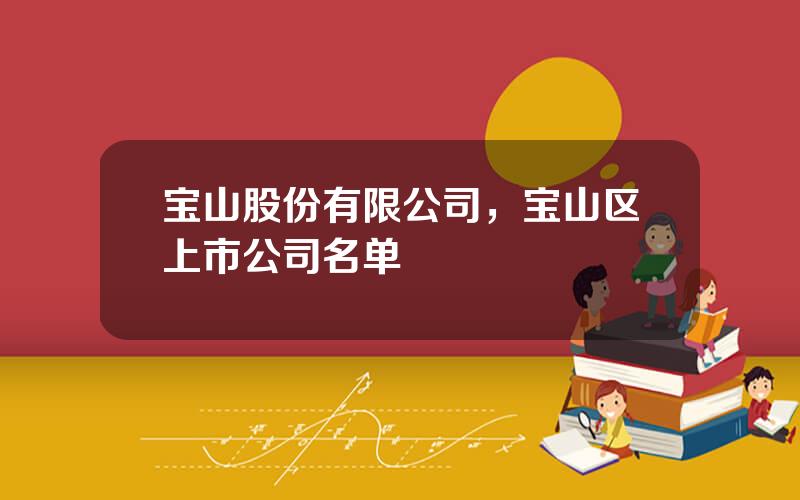 宝山股份有限公司，宝山区上市公司名单